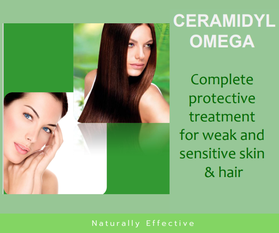 CERAMIDYL OMEGA (INCA) น้ำมันเมล็ดอินคาและPure Glyco-Ceramides อุดมด้วยOmeag3,6,9 เพิ่มความชุ่มชื้น ลดคัน ผิวนุ่มเรียบเนียน ฟื้นฟูเส้นผมแห้งเสีย